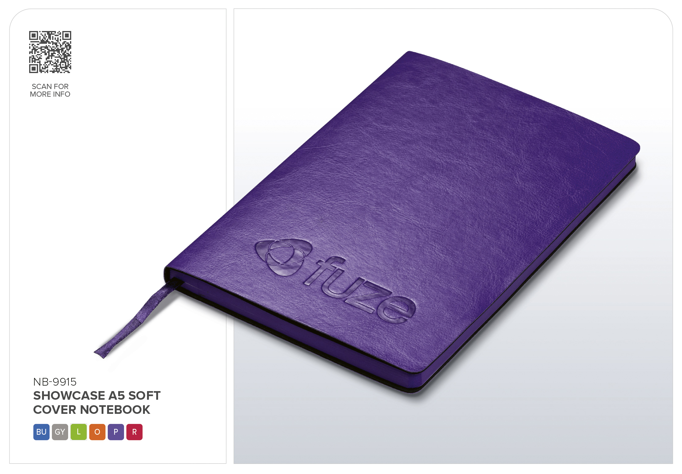 Showcase A5 Soft Cover Notebook
